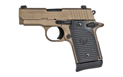 Handguns Sig Sauer P938 9mm SIG P938 EMP SCRPN 9MM 7RD 3" FDE NS